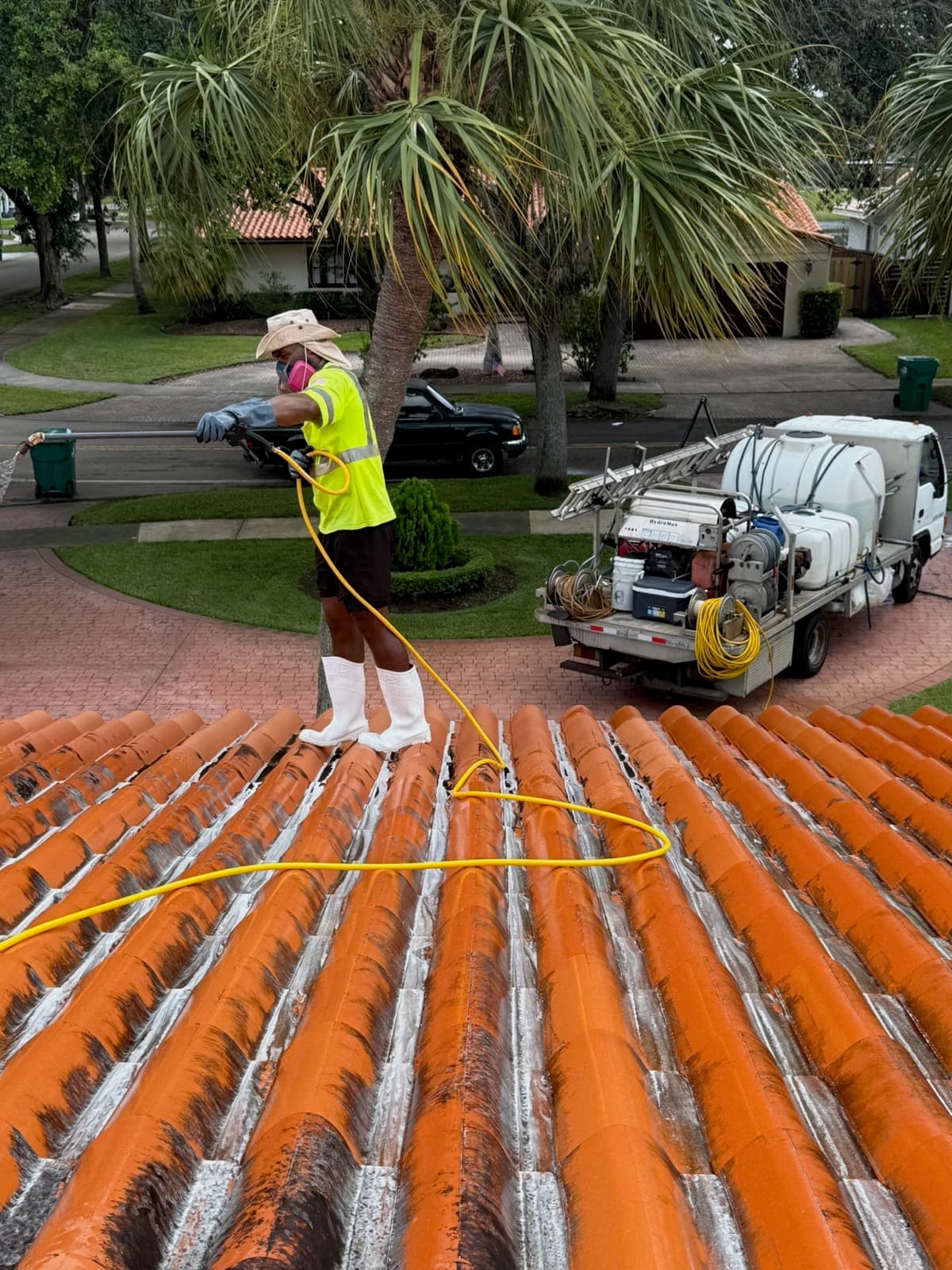 Roof Soft Washing